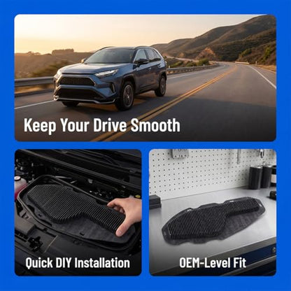 2PCS Car HV Battery Cooling Air Intake Filter Screen, OEM# G92DH-42010 Vehicle HV Engine Battery Air Filter, Automotive Accessories, Compatible with Hybrid Venza Prime