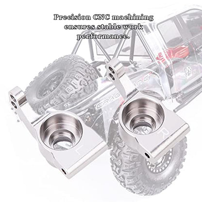 1:14 Metal Rear Axle Hub Carrier Precision CNC Machined for Remote Controlled RC Car, Blue (Color BE6040T) - color: Titanium Color Be6040t
