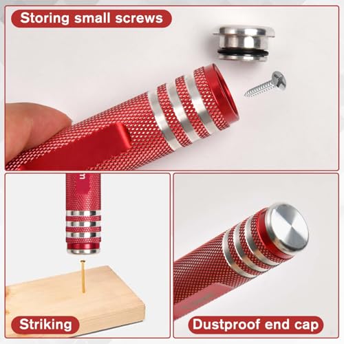 Hex Screw Driver Set 7 PCS RC Tool Kits 0.9, 1.27, 1.3, 1.5, 2.0, 2.5, 3.0mm Metric Hex Driver Set Micro Hexagon Allen Wrench Screwdriver Kit for RC Car Drone Multi-Axis Helicopter Models