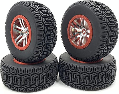 SF033 10SC Tyre Tires No Wheels Fits 1/10 1/12 RC Off Road Rock Cralwer Shore Truck huanqi 727 axial YETI HPI Blitz 10 Associated Short Course Slash Ananta 10sc-10a JUMPSHOT SC HOBAO