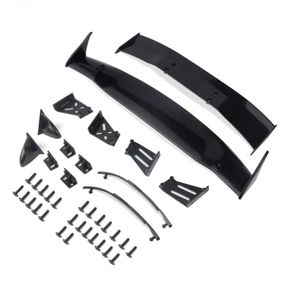 Rear Wings Drift Road Body Rear Spoiler Wing Fit for 1/10 RC Racing Drift Car