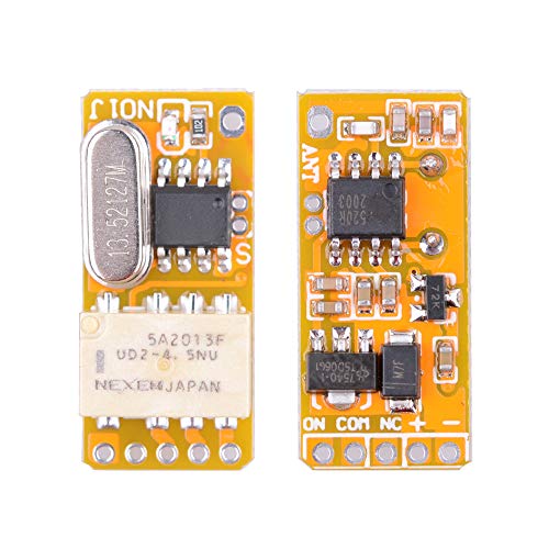 3.7-12V Wireless Remote Control Switch Mini Small PCB 433mhz RF Transmitter,3V -12V Battery Power Circuit Micro Controller for DIY