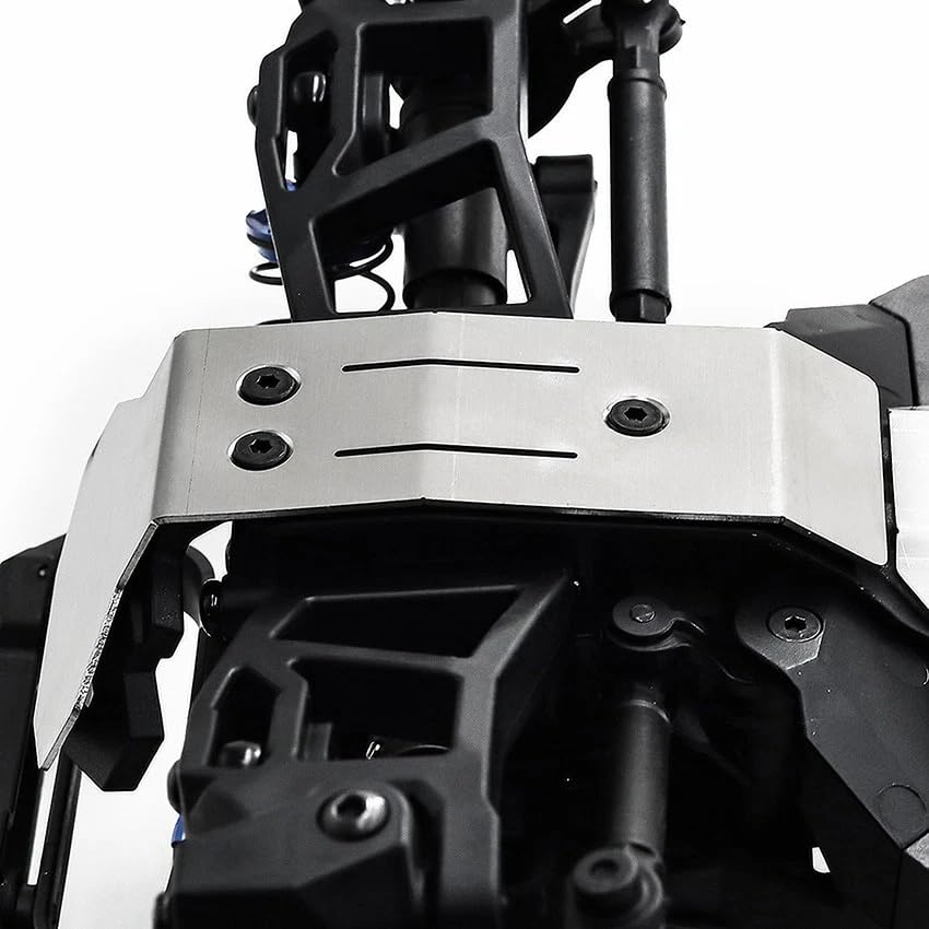 Stainless Steel Skid Plate Guard Chassis Armor Set for Traxxas Mini Maxx XRT 1:16 Rc car
