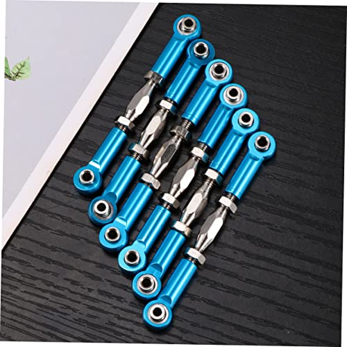 6pcs Machined Rc Car Rod Linkage for Turnbuckle Rod Upgrade Fit Redcat Racing Hpi Vehicles - color: Blue