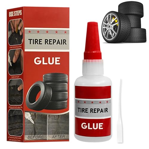 TBTFW Tire Repair Glue, Rubber Cement Tire Repair, RC Tire Glue-1.7oz | Used for Side Bonding or Tire Leakage, DIY Crafts