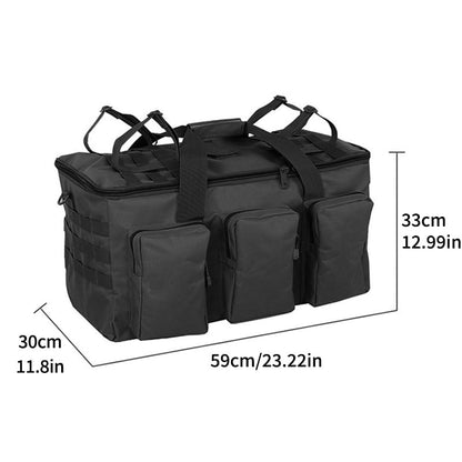 RC Car Duffel Bag,RC Waterproof Bag,RC Storage Bag for 1/10 RC Crawler Drift Cars Sports Car Axial SCX10 90046 D90 TF2 MST Tamiya CC01 HSP 94123 (C Black) - size: C Black