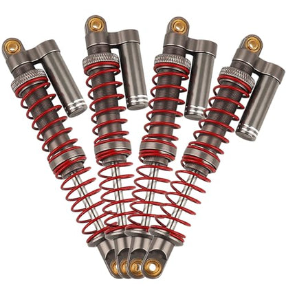 100mm Shock Absorber Oil Adjustable RC Damper with Washer for 1/10 RC Truck Crawler Axial SCX10 90046 AXI231017 TRX-4 D90 Upgrade Part (100mm) - size: 100mm