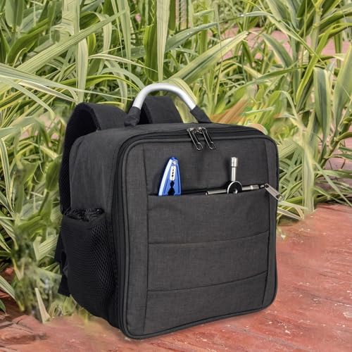 harayaa 1/18 RC Model Car Backpack Durability Multi Pocket Storage Bag for TRX4-m