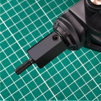 4PCS MORFUM SCX6 Hard Steel Wheel Hex Hub 20mm Offset Extension Hex Drive Adapter Combiner Coupler Conversion Compatible with 1/6 SCX6 AXI05000 RC Crawler Car Upgrades