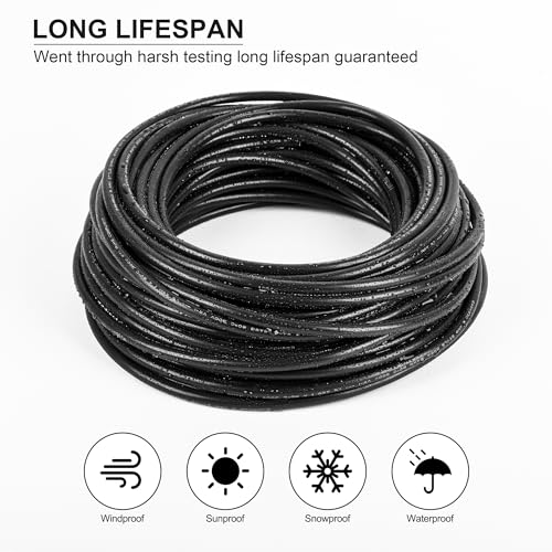14 Gauge Wire 3 Conductor,14 AWG Electrical Wire Stranded PVC Cord Oxygen-Free Copper Cable,26FT 3 Core Pure Copper Flexible Cable Wire for LED Lamp Lighting Strips Automotive (14AWG-3C, 26FT)… - size: 26FT, style: 14AWG-3C