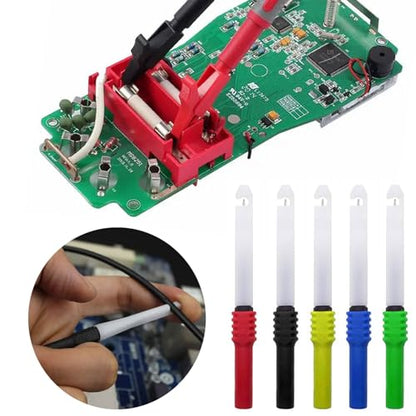 Linkhood 31PCS Back Probe Kit, Banana Plug to Copper Alligator Clip Automotive Test Leads Set, Insulation Wire Piercing Probes, Test Wires for Car Repairing Diagnostic Circuit Testing (30)