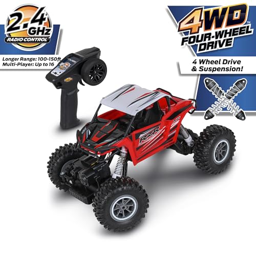 NKOK Polaris® R/C Off-Road 4WD (2.4GHz) RZR XP 1000 (Red) - color: Red