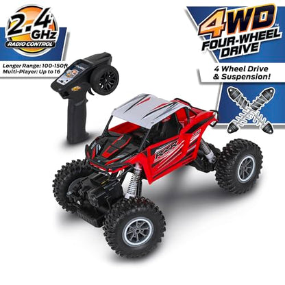 NKOK Polaris® R/C Off-Road 4WD (2.4GHz) RZR XP 1000 (Red) - color: Red