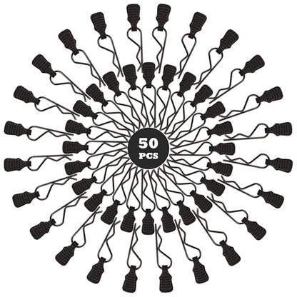 50-Pack Mini Clips RC Cars Body Clip Pins with Pull Tabs for 1/24 1/28 1/36 Scale Micro Trucks Compatible with Axial SCX24 Wrangler JLU CRC JT Gladiator FCX24 WLtoys K969 - color: 0.7mm