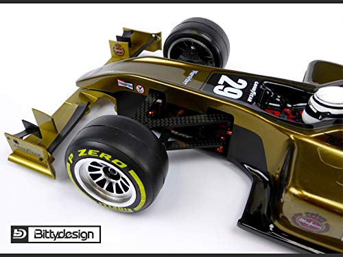 Type-6R 1/10 F1 Body (Clear) (Light Weight) / BittyDesign / BDYF1-T6R