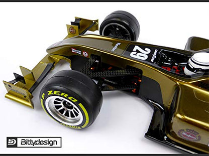 Type-6R 1/10 F1 Body (Clear) (Light Weight) / BittyDesign / BDYF1-T6R