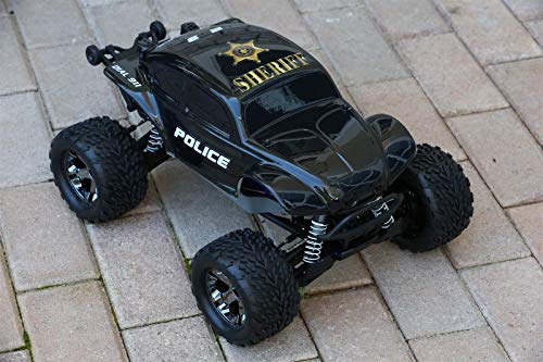 SummitLink Custom Body Police Style Compatible for 1/10 Scale RC Car or Truck (Truck not Included) STB-PB-01
