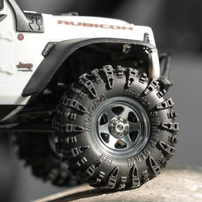 INJORA 0.7" Swamp Claw Tires 36 * 14mm for Axial SCX30 Upgrade, T7019