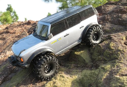 HOBBYSOUL 4.85'' Tall RC 1.9 Crawler Tires Soft Sticky T8 Mud Slingers X Tyre for 1/10 Rock Crawling TRX4 SCX10 Wraith Gen8 Upgrades, HS701543 - style: T8 ( Soft )