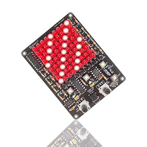 Soldering Learning Kit, ICSTATION LED Soldering Practice Kit With Knob Control LED Light Kit Soldering Project for Back to School Students STEM Teaching and Learning Education