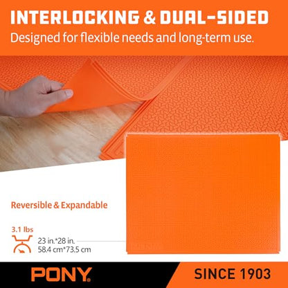 PONY Silicone Mat 28" x 23", Heavy Duty Non-Stick Heat Resistant Pad | Anti-Slip Work Mat for Resin, Epoxy, DIY Crafts, Woodworking, Garage & Workshop. Easy to Clean and Reusable.
