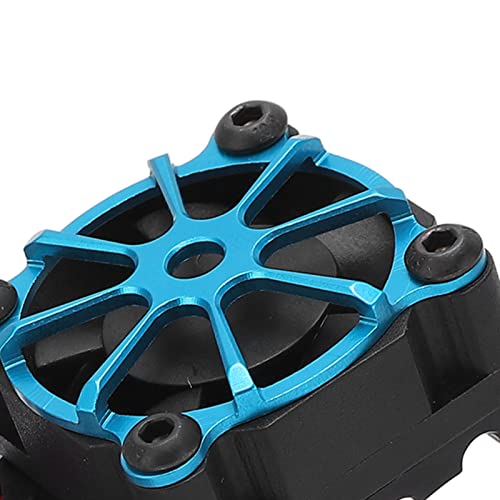 Sonew RC Motor Heatsink Cooling Fan Combo with Dual Fans and Aluminum Alloy for 550 3650 3660 3670 3674 Motors 36mm Diameter Red (Black) - color: Black