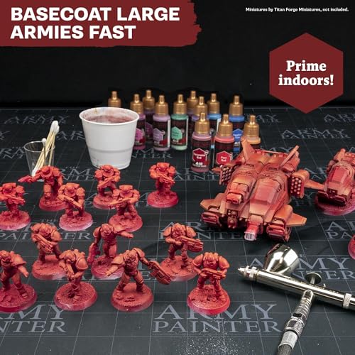 The Army Painter, Air Triads Neutral Brown, 6 x 18 ml, airbrush | Pre-thinned Acrylic spray gun paints - Paint sprayer paint for D&D & Warhammer Miniatures - color: Neutral Brown
