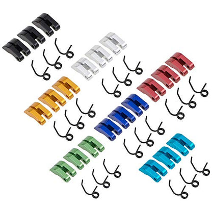 Replacement Part For Aluminum 3 Clutch Shoes With Spring For 1/8 Nitro Engine RC Model Car Shoe Clutch - (Color: Blue) - color: Blue