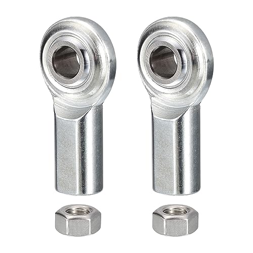 CF5 Rod End Bearing Heim Joints, 5/16 x 5/16-24 Right Hand Female Thread Heim Joint with Jam Nuts 2pcs - size: 5/16"