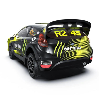 Helidirect Rlaarlo 1/10 Brushless RTR 4WD RC Rally Car - Remote Control Car RC Cars for Adults (Carbon Fiber) - color: Carbon Fiber