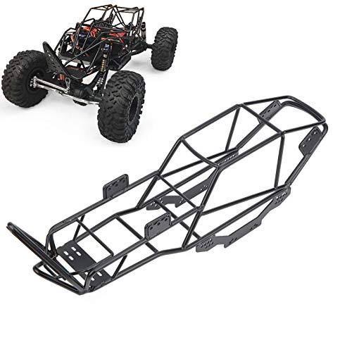 RC Roll Cage Chassis | Heavy-Duty Metal Full Tube Frame Body Chassis for Axial SCX10 1/10 Scale RC Crawler Truck Upgrade Part, with Rigid Stability