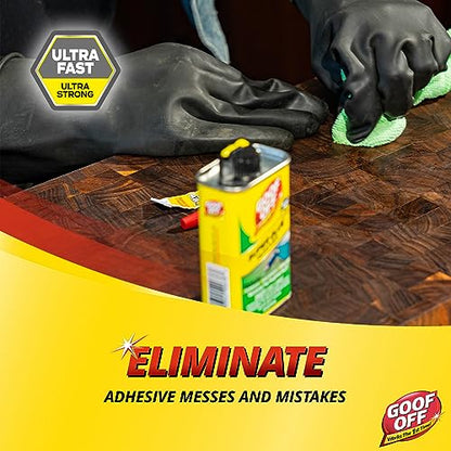Goof Off Carpet Tile Adhesive, Opaque, 1 gal, Pail FG678-1 Each