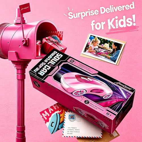 AEROQUEST Gesture Sensing Remote Control Car (Pink | Remote Control Stunt Drift USB-C Charging Light Spray Sound Gesture Sensing Spotrs Birthday Holiday Gifts 2.4GHz 4WD