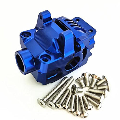 Aluminum Front Differential Gear Case Blue for Traxxas 1/10 Rustler Hoss Slash Stampede 4x4 XO-1 6881
