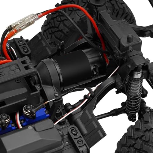 540 35T Brushed Motor High Performance High Torsion Motor with Cooling Fan and Splash Proof Design for RC Climbing Car Drone Sweeping Robot Alloy Steel Material with Connecting