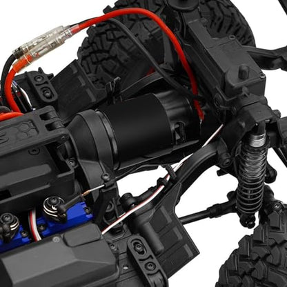 540 35T Brushed Motor High Performance High Torsion Motor with Cooling Fan and Splash Proof Design for RC Climbing Car Drone Sweeping Robot Alloy Steel Material with Connecting