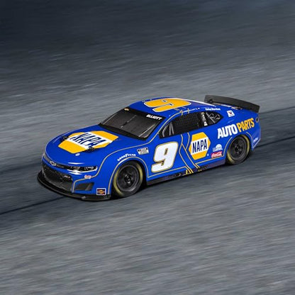 Losi 1/12 NASCAR RC Race Car Chase Elliott No. 9 2025 NAPA Chevrolet ZL1 2S AWD Brushed On-Road Battery & Charger Included Blue LOS1122509