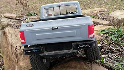 Bumper/Window Decals for RC Scale cralwer Accessory - 2 Styles - Heavy/Death Metal Bands - for: Axial SCX10 II RC4WD Redcat Gen8 TRX4 Vanquish VS4-10 Stickers (Death/Black Metal Bands - 96pc Set) - color: Death/Black Metal Bands - 96pc Set