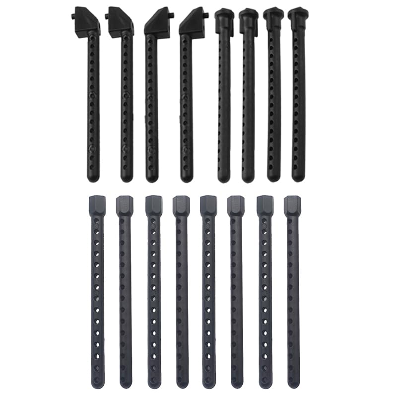 8Pcs Plastics RC Car Body Post RC Car Shell Holder Fixed Mount & Plastic Body Post Mounts RC Car Shell Column