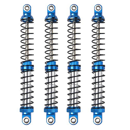 4Pcs ShareGoo Adjustable Metal Shock Absorber 70/80/90/100/110/120mm Damper Compatible with Traxxas TRX4 TRX6 G63 Axial SCX10 D90 90046 AXI03007 1/10 RC Rock Crawler (120mm Hole Distance) - size: 120mm Hole Distance