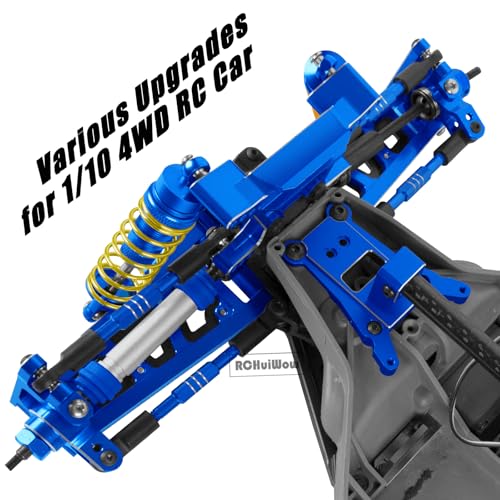 RC Alloy Turnbuckles Camber Links Upgrades Part for 1/10 Slash 4WD(VXL),Rustler 4WD(VXL),Stampede 4WD(VXL),Bandit 4WD(VXL),Hoss 4WD(VXL) Adjustable Tie Rods & Turnbuckles Hops Up,Navy Blue - color: Navy Blue-1set