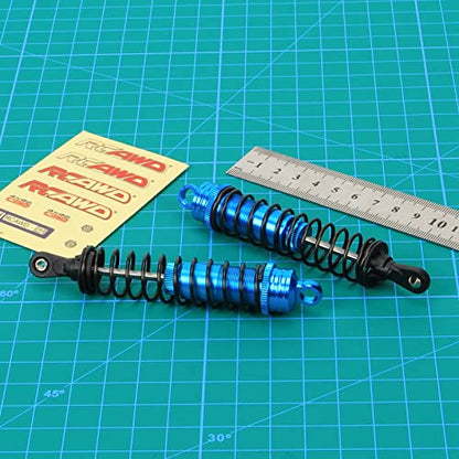 Aluminum Shocks Absorber Damper 122mm Oil Filled Adjustable for 1/8 Buggy Truck HPI HSP Losi Axial Tamiya RC Car Upgraded Hop-Up Parts(blue)