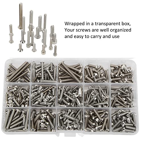 RC Car Stainless Steel Screws Kit Upgrade Pack for 1/5 Scale