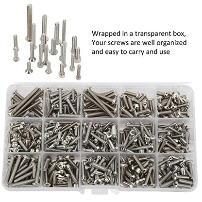 RC Car Stainless Steel Screws Kit Upgrade Pack for 1/5 Scale