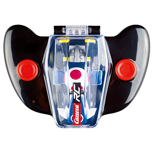 Carrera RC Nintendo Mario Kart 2.4 GHz Mini Collectible Radio Remote Control Toy Car Vehicle - Toad | Official Licensed Mario Miniature Collectible Toy RC Car for Kids 6+, Ready To Run, Rechargeable Battery, Radio RC Racing - style: Toad