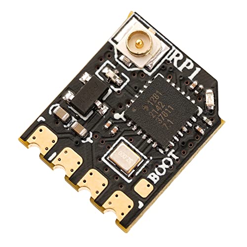 RadioMaster 2.4GHz RP1 ELRS FPV Receiver ExpressLRS Nano Receiver Come with 65mm UFL T Antenna for TX16S TX12 Zorro ELRS RC Transmitter