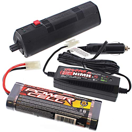 Traxxas Revo 3.3 EZ-START CONTROL BOX, 7.2v 1800 mAh BATTERY, & 2 AMP CHARGER