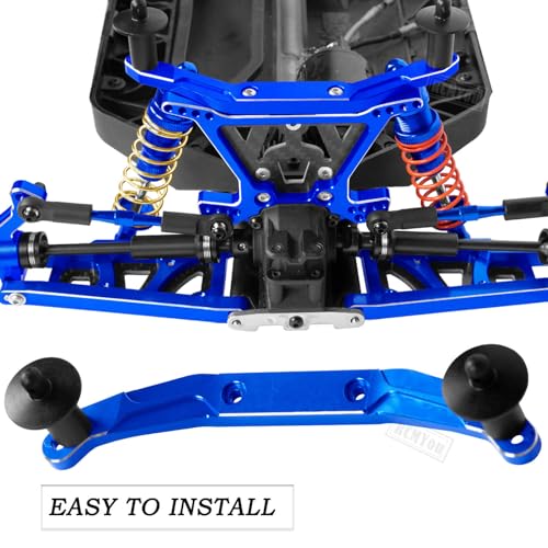 Alloy Body Mount Upgrades Part for 1/10 Slash 4x4/Slash 4x4 VXL,Body Mount Hops Up,Navy Blue - color: Navy Blue - Upgrades