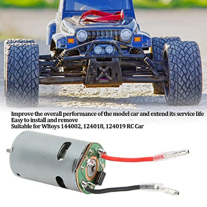 Qiilu High Performance Gesture Sensing Remote Control Stunt Car - RC 550 Burshed Motor Replacement for 144002 124018 124019 RC Car Upgrade Parts - High Compatibility