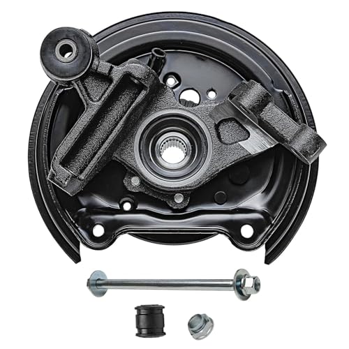 Detroit Axle - Rear Steering Knuckles & Hub Bearings Shock Absorbers | Replacement for 2003 2004 2005 Subaru Forester - 4pc Set - size: 4AU48644/Kit